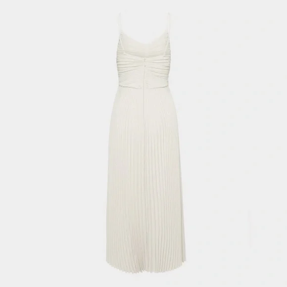 NWT - Aritzia Babaton Celebrate Dress - Matte Pearl - Size 6 - Picture 8 of 11
